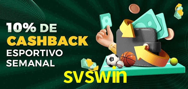10% de bônus de cashback na svswin