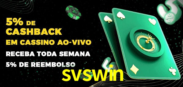 Promoções do cassino ao Vivo svswin